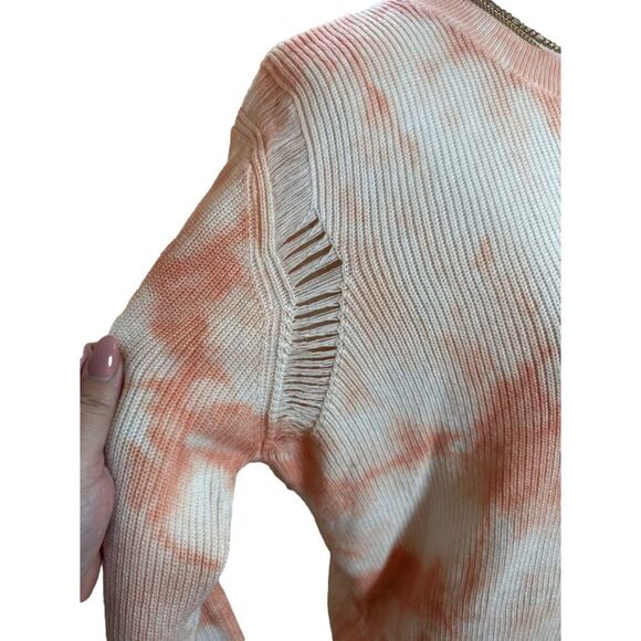 Fate pull over Sweater - Orange Tie Dye - Size L - Picture 3 of 11